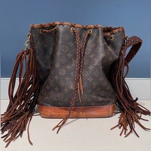 Louis Vuitton Noe GM Bucket Bag Fringe *authentic*